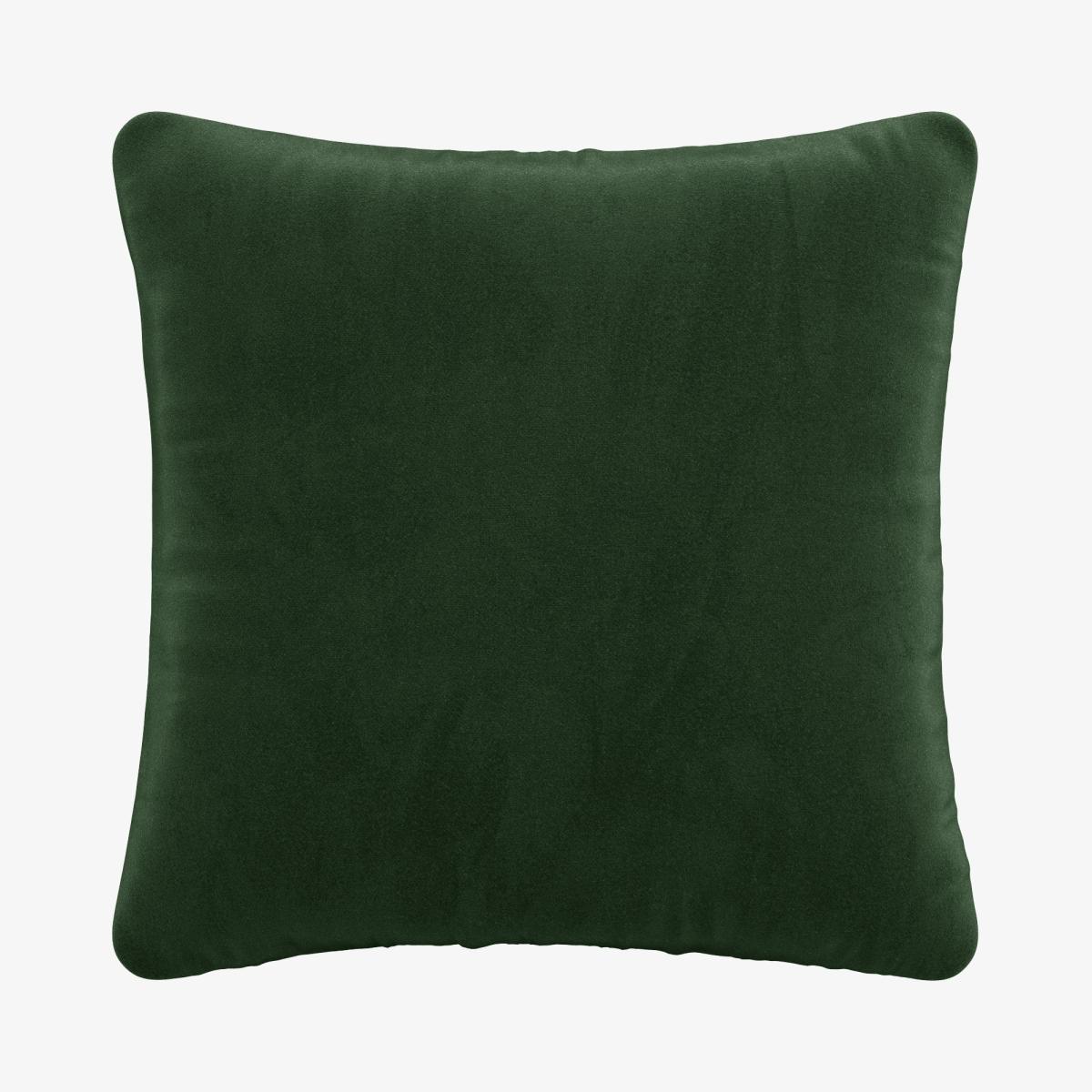 Cosy Velvet Scatter Cushion Cosy Velvet Bottle Green – image 3