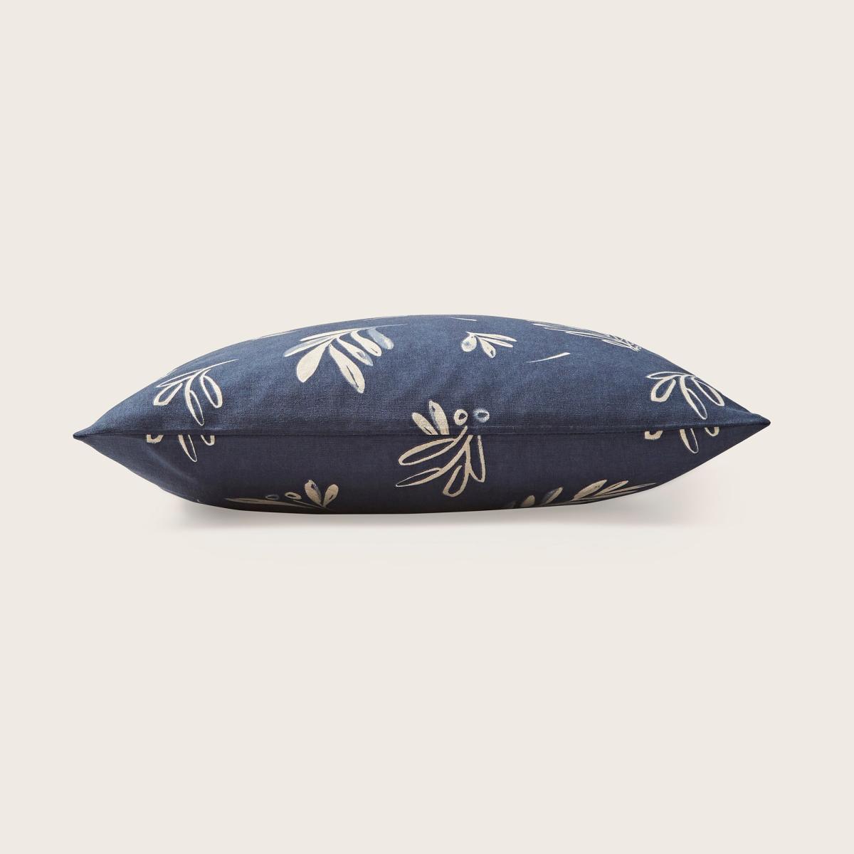 Portree Square Cushion Navy (Blue) – image 3