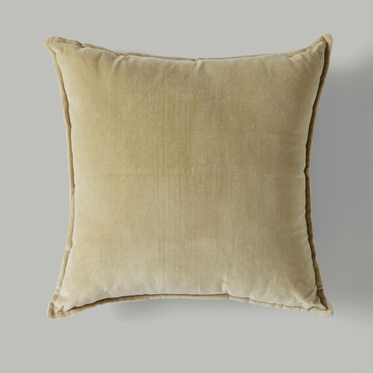 Oxford Cotton Velvet Square Cushion – image 3