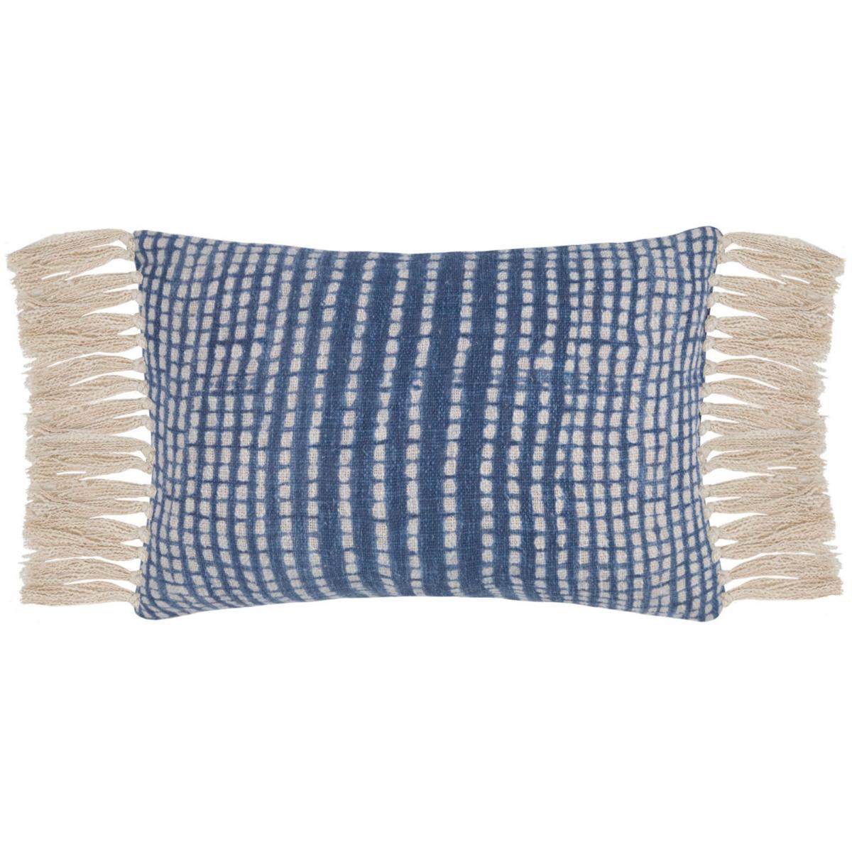 Elford Cotton Rectangle Cushion Elford Cobalt – image 2
