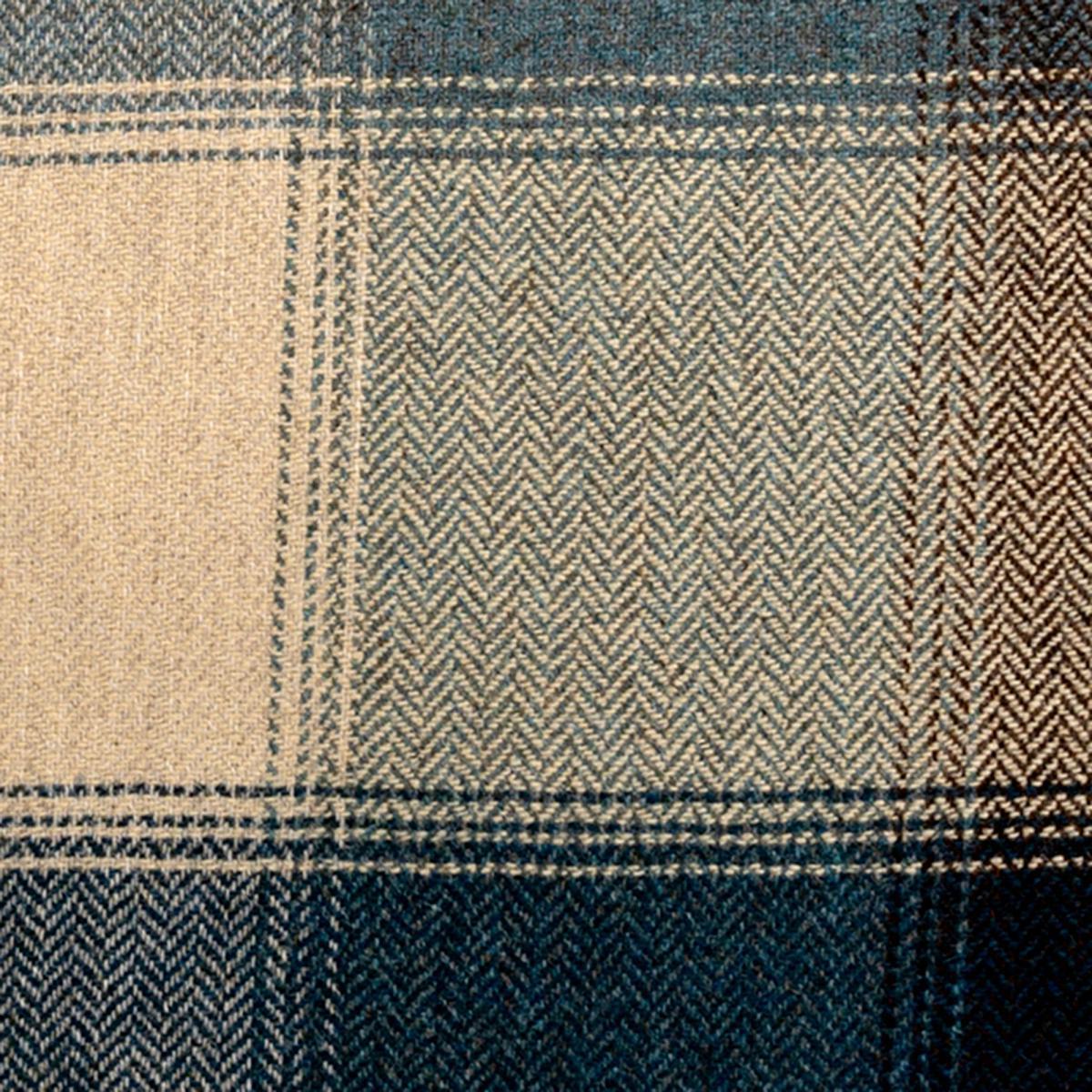 Large Blue Hamilton Check Cushion Blue – image 2