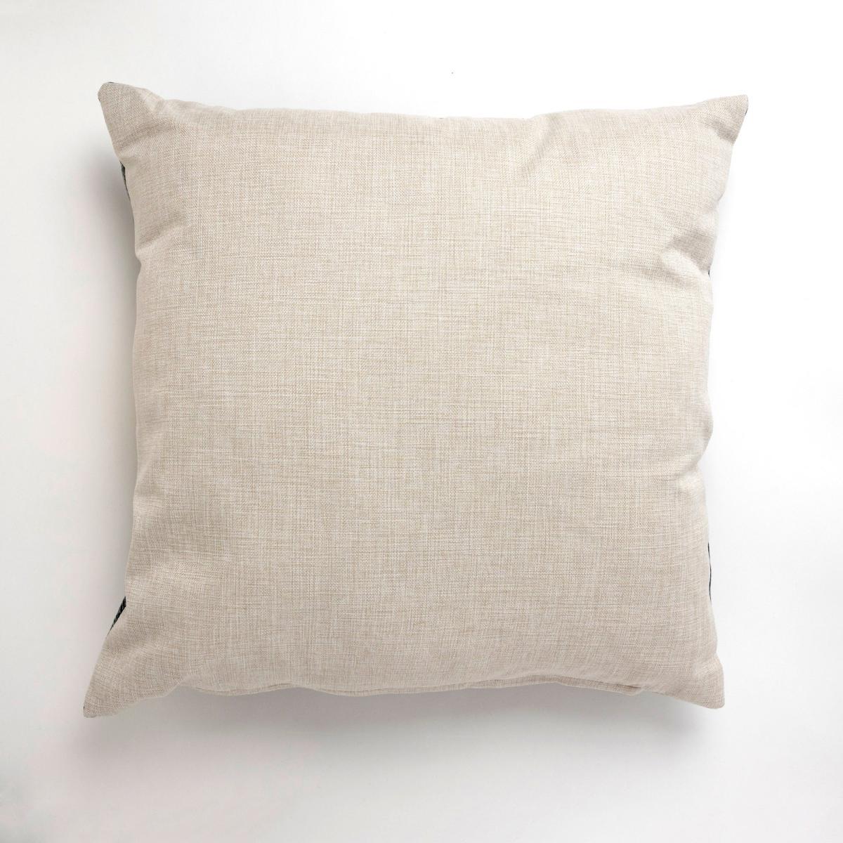 Large Blue Hamilton Check Cushion Blue – image 4