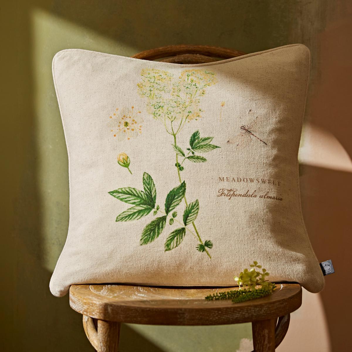 Meadow Sweet Cushion Brown/Green – image 2