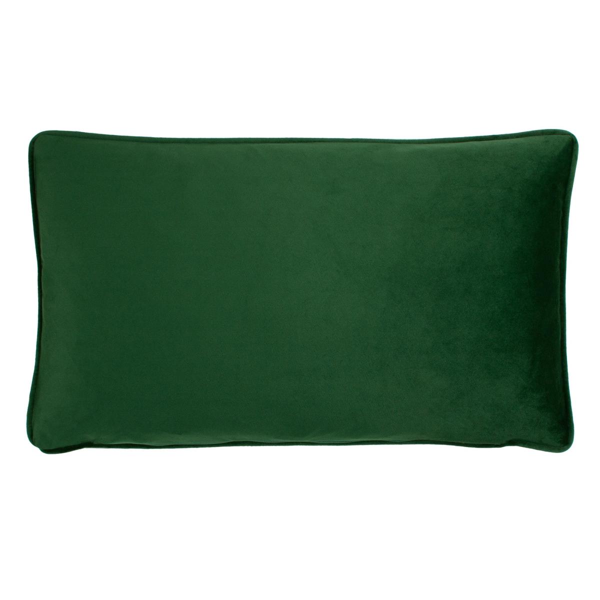 Deck The Halls Baubles Green Cushion White/Brown – image 2