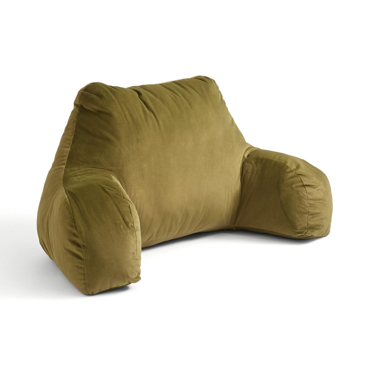 Velour Cuddle Cushion Olive (Green) – image 3