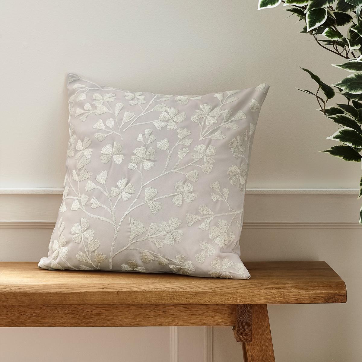 Catherine Lansfield Brooke Floral Cushion – image 1
