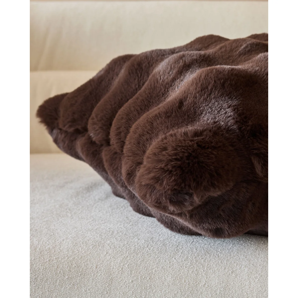 Nova chocolate large cushion – image 5