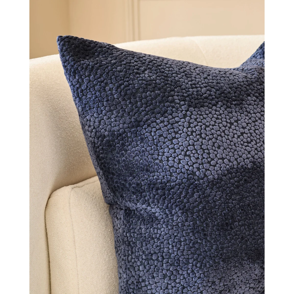 Harlene navy medium cushion – image 3