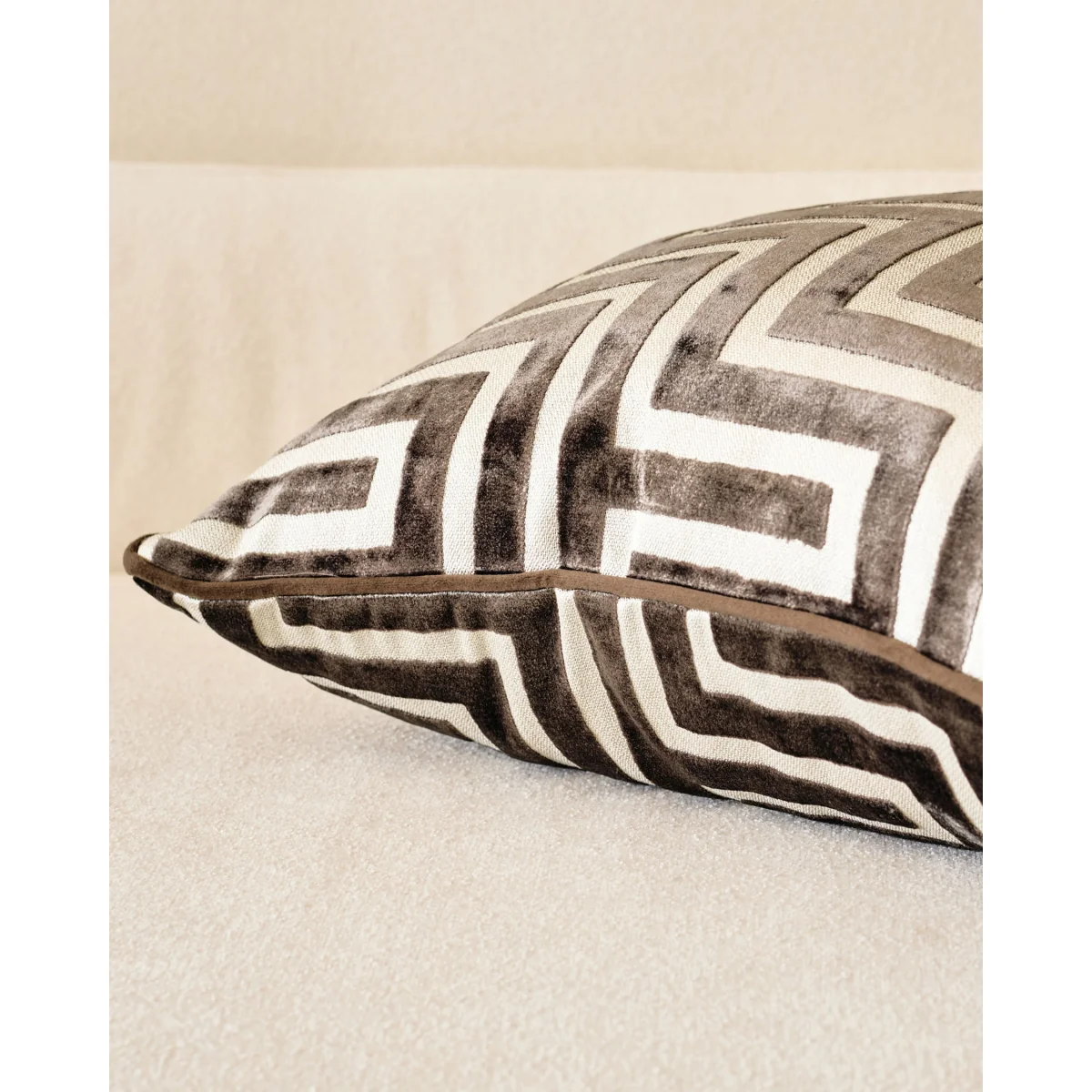 Imani chocolate medium cushion – image 5