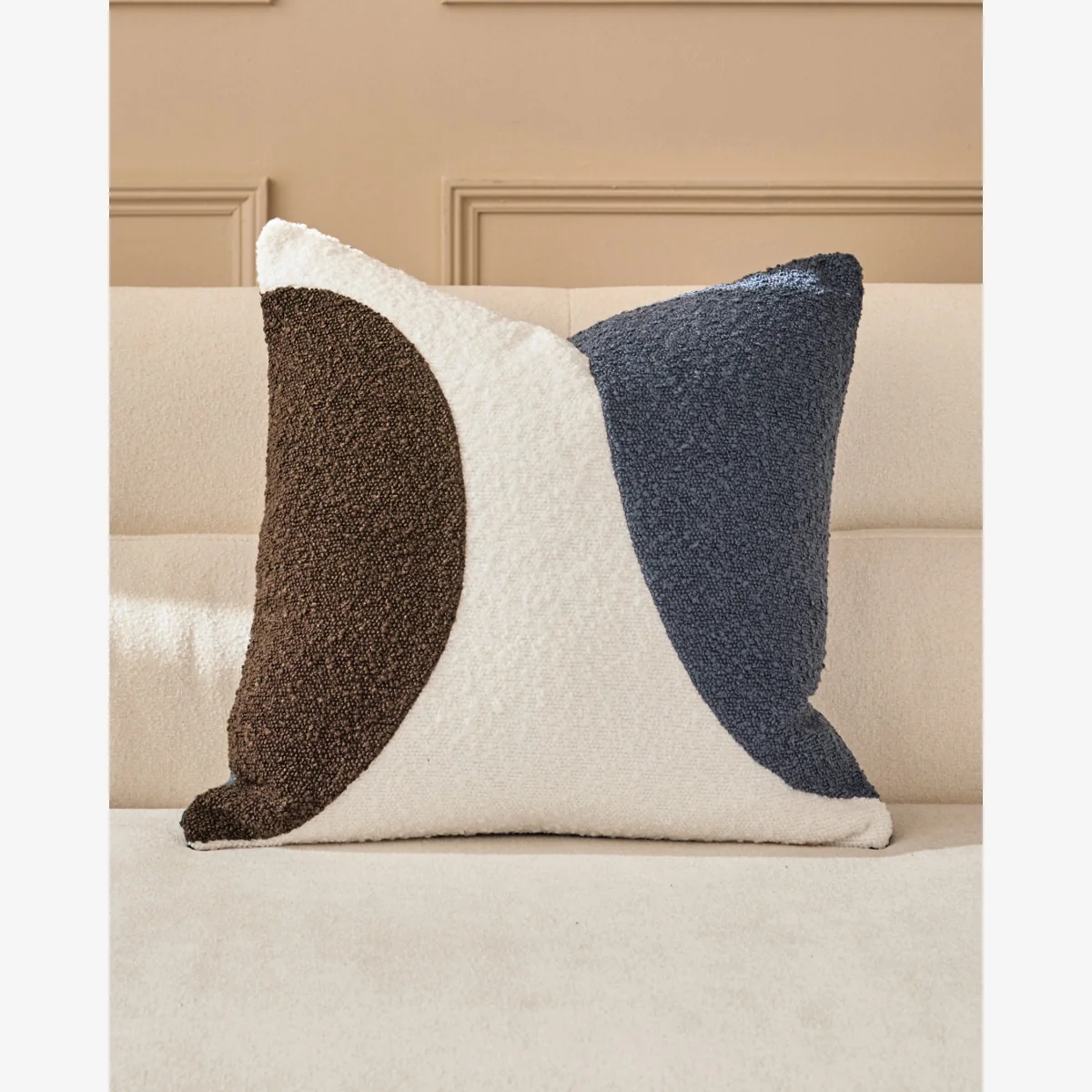 Harmony navy medium cushion – image 1