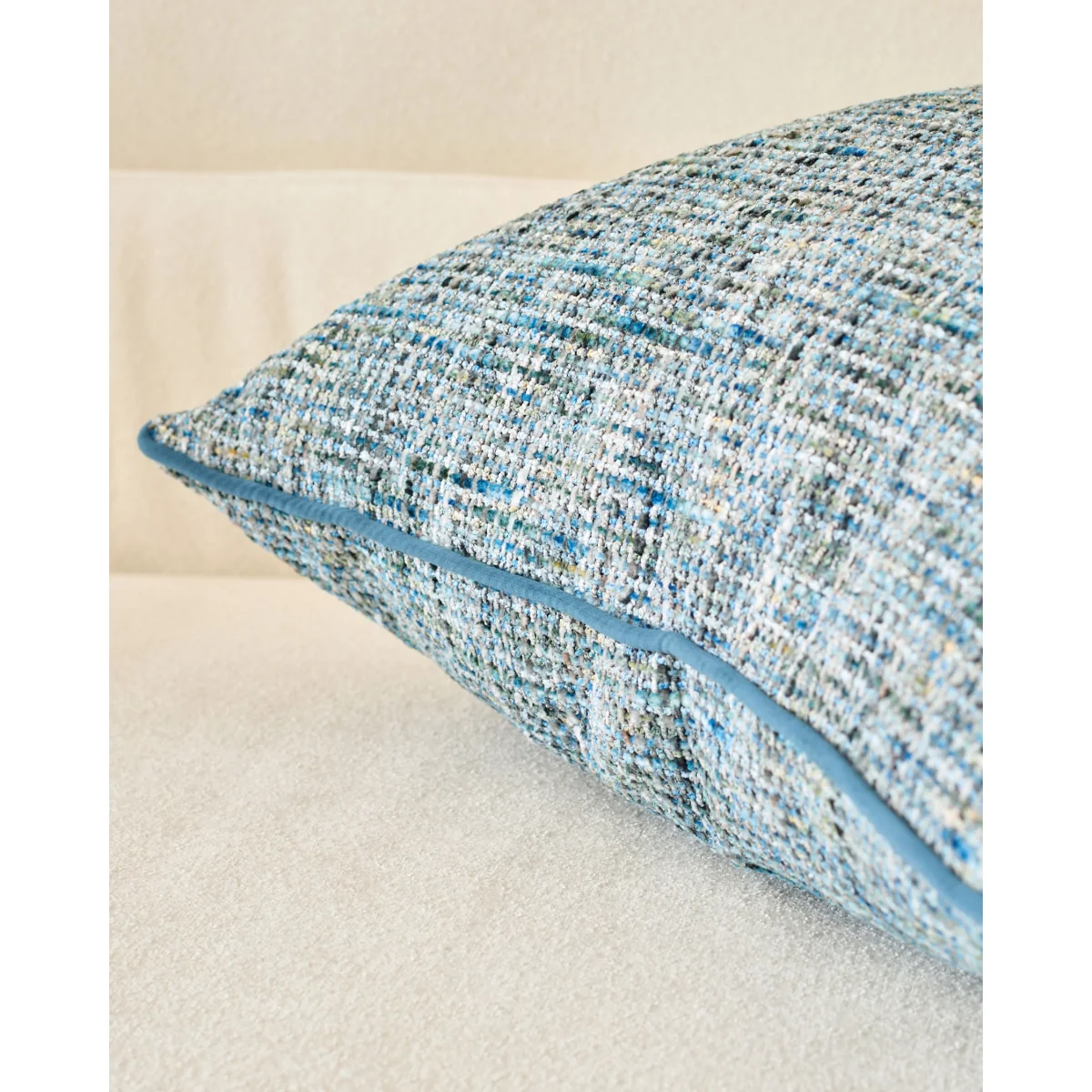 Callie blue large cushion – image 2