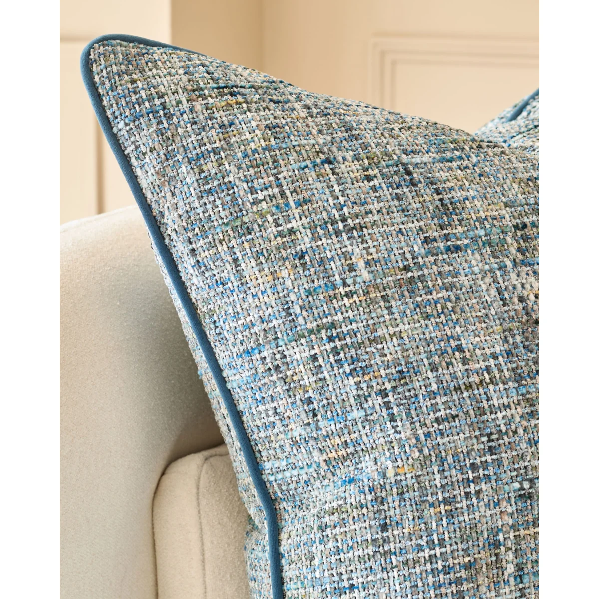 Callie blue large cushion – image 3