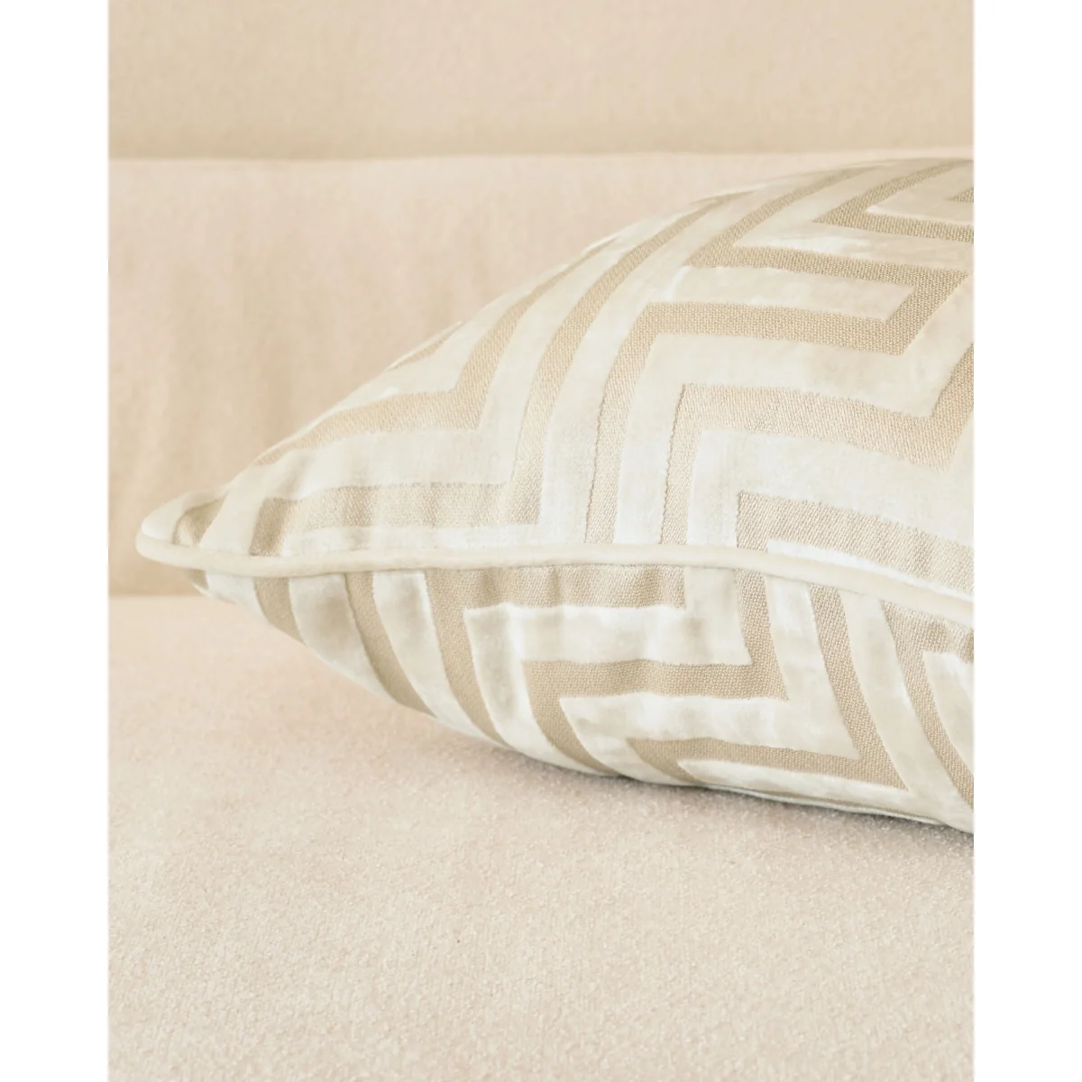 Imani ivory medium cushion – image 4