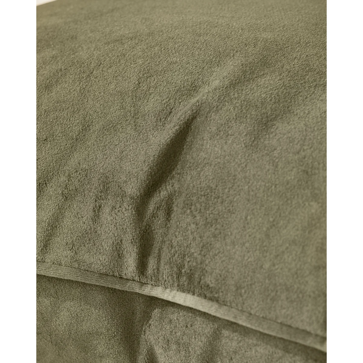 Luca olive green medium cushion – image 6
