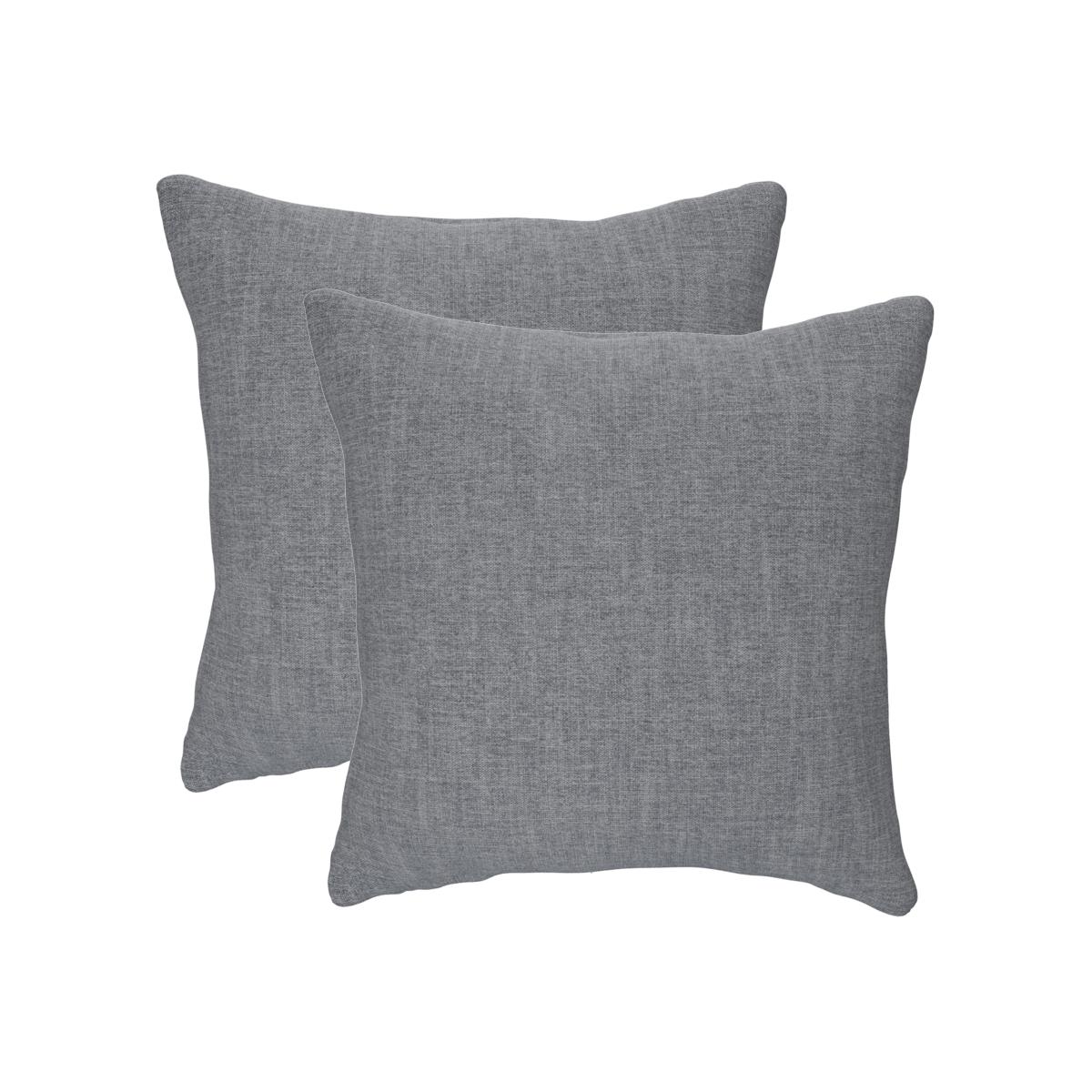 The Lounge Co. - Pair of Small Scatter Cushions - Oyster Pearl