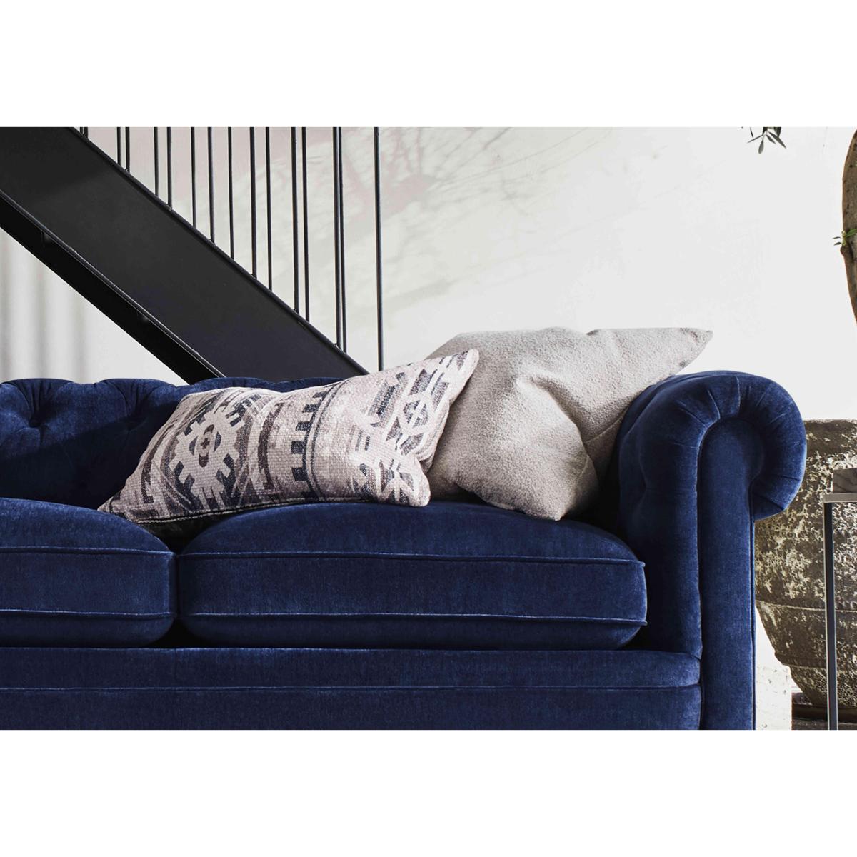 Alexander and James - Chesterfield Collection Scatter Cushion - Linen Denim – image 2