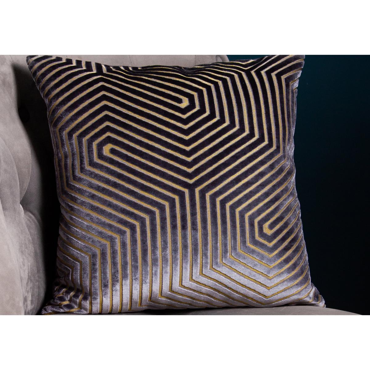 Avira Feather Cushion - Olive – image 2