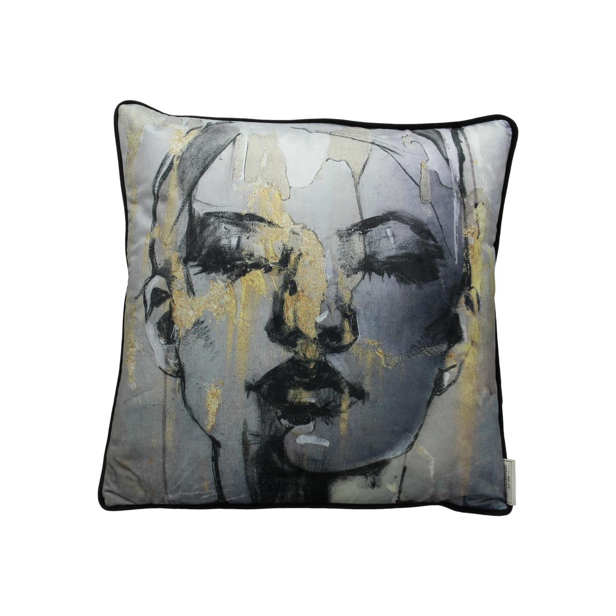 Sketched Female Cushion
