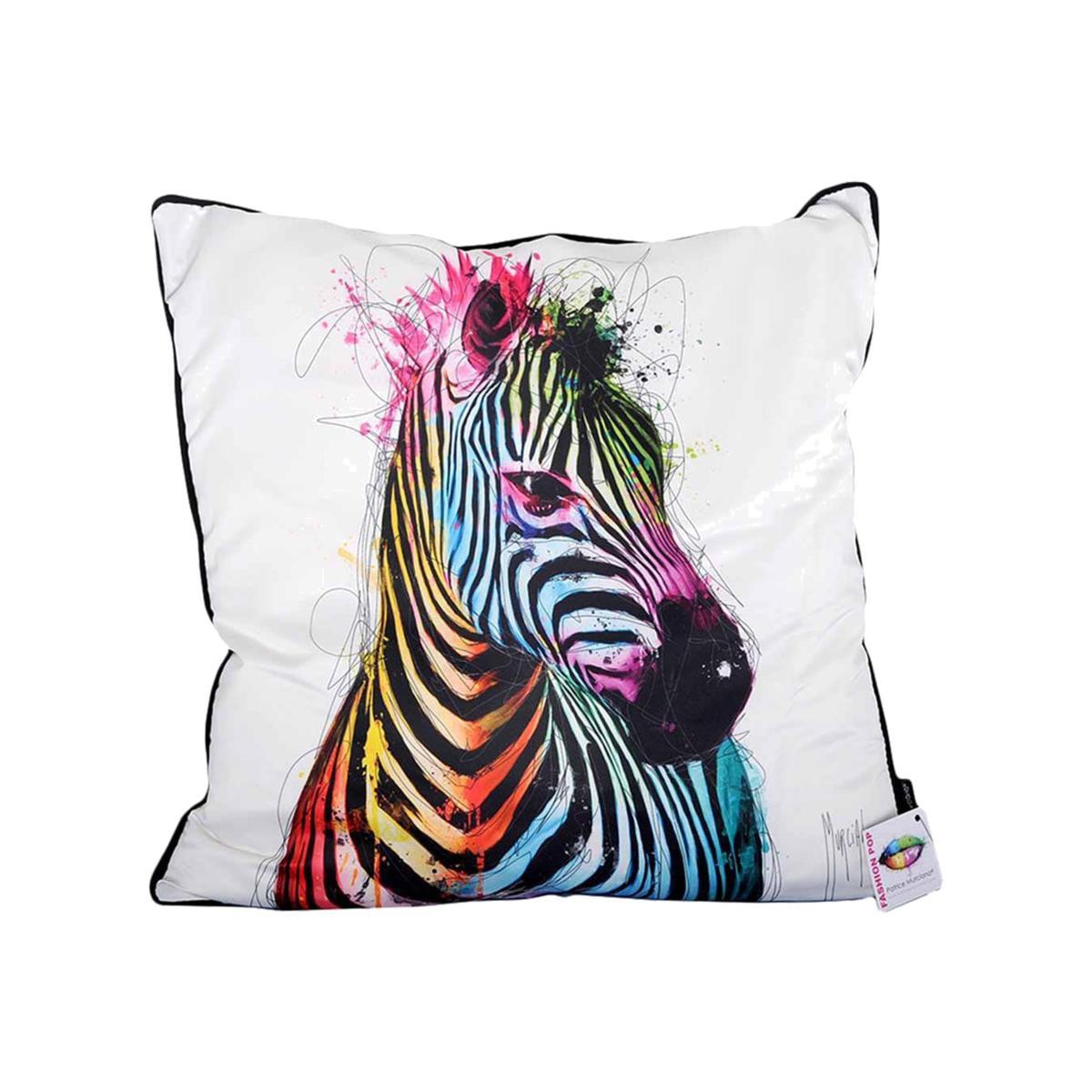 Multi Zebra Cushion