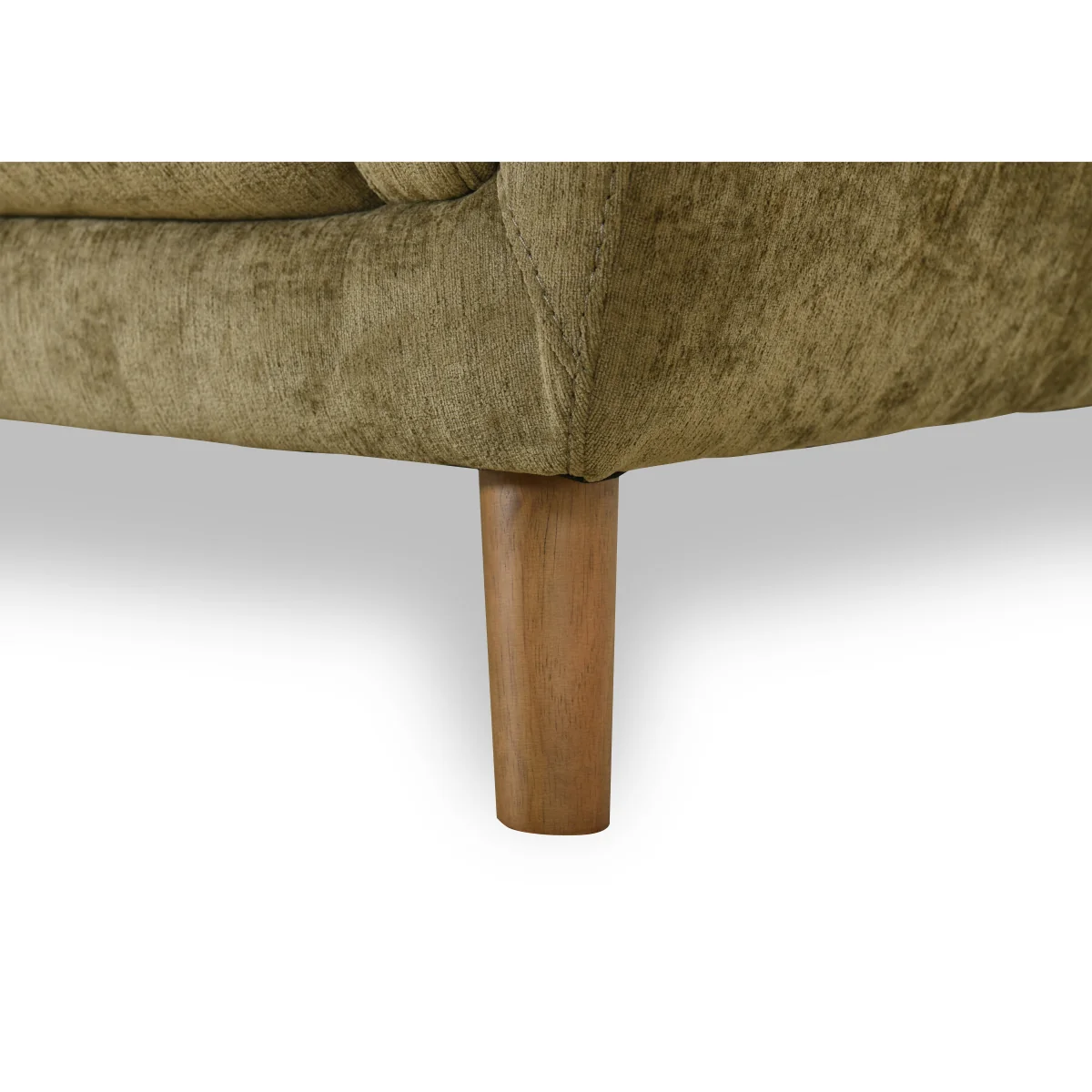 Soren 3 Seater 3 Cushion Fabric Sofa - Linen - Sofas and Armchairs – image 3