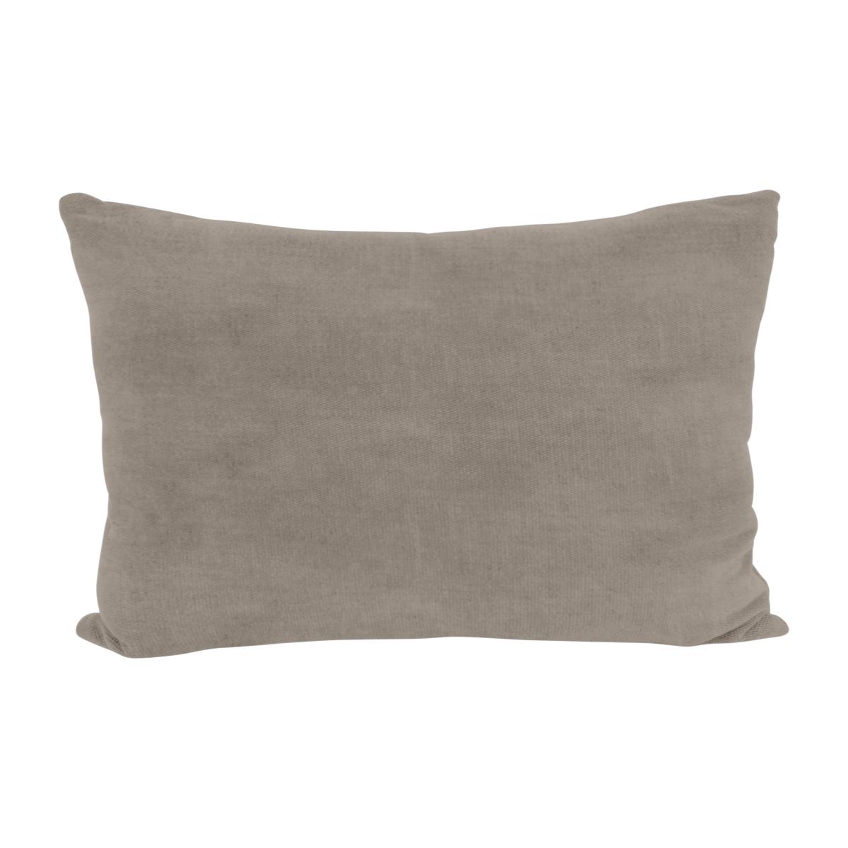 Alexander and James - Chesterfield Collection Bolster Cushion - Velvet Silver – image 1