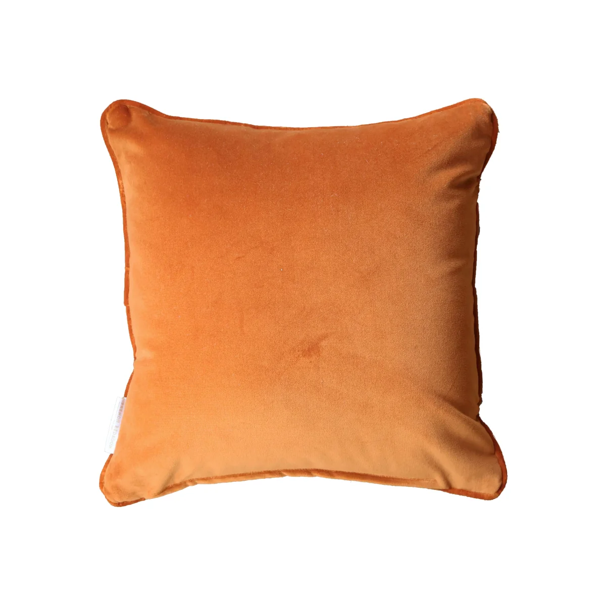 Thriller Saffron Velvet Cushion
