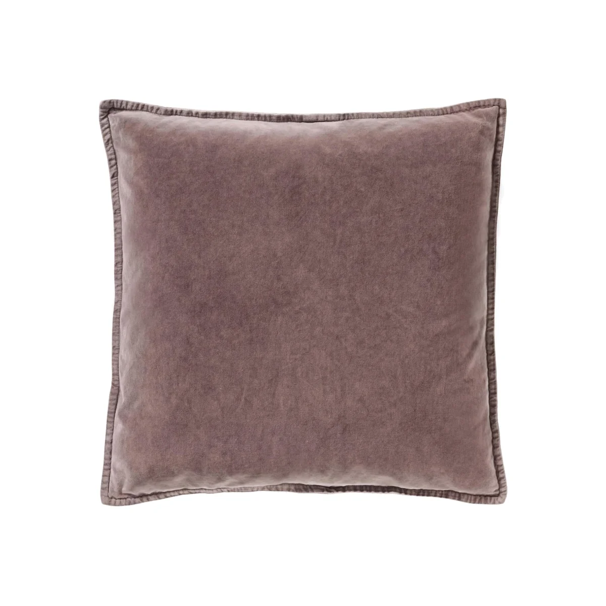 Mélange Velvet Cushion in Morning Mauve