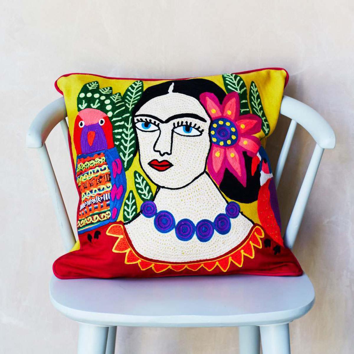 Mexicana Yellow Cushion – image 1
