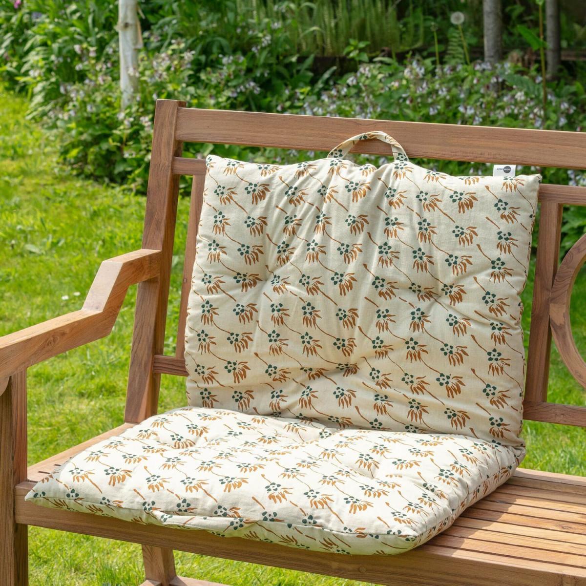 Graham and Green Blue Floral Seat Mat – image 3