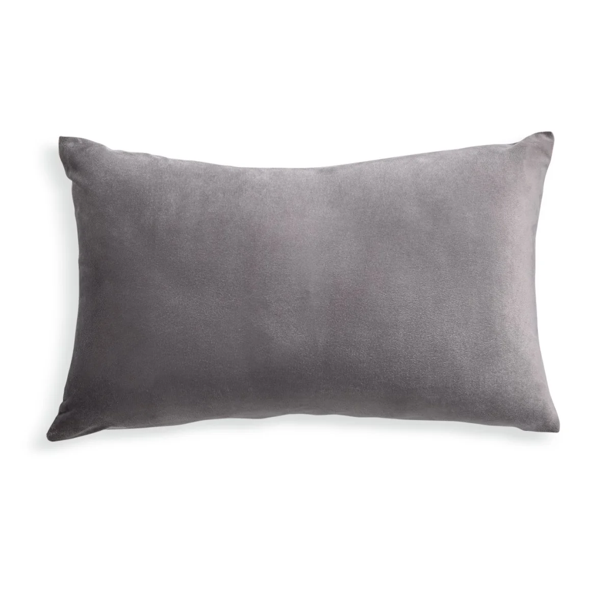 Habitat Velvet Oblong Cushion - Grey - 30x50cm – image 3