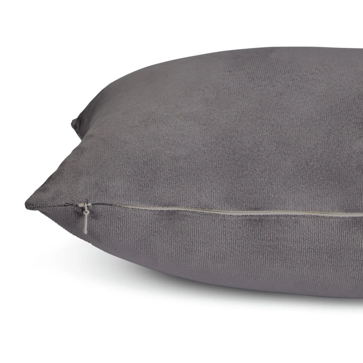 Habitat Velvet Oblong Cushion - Grey - 30x50cm – image 4