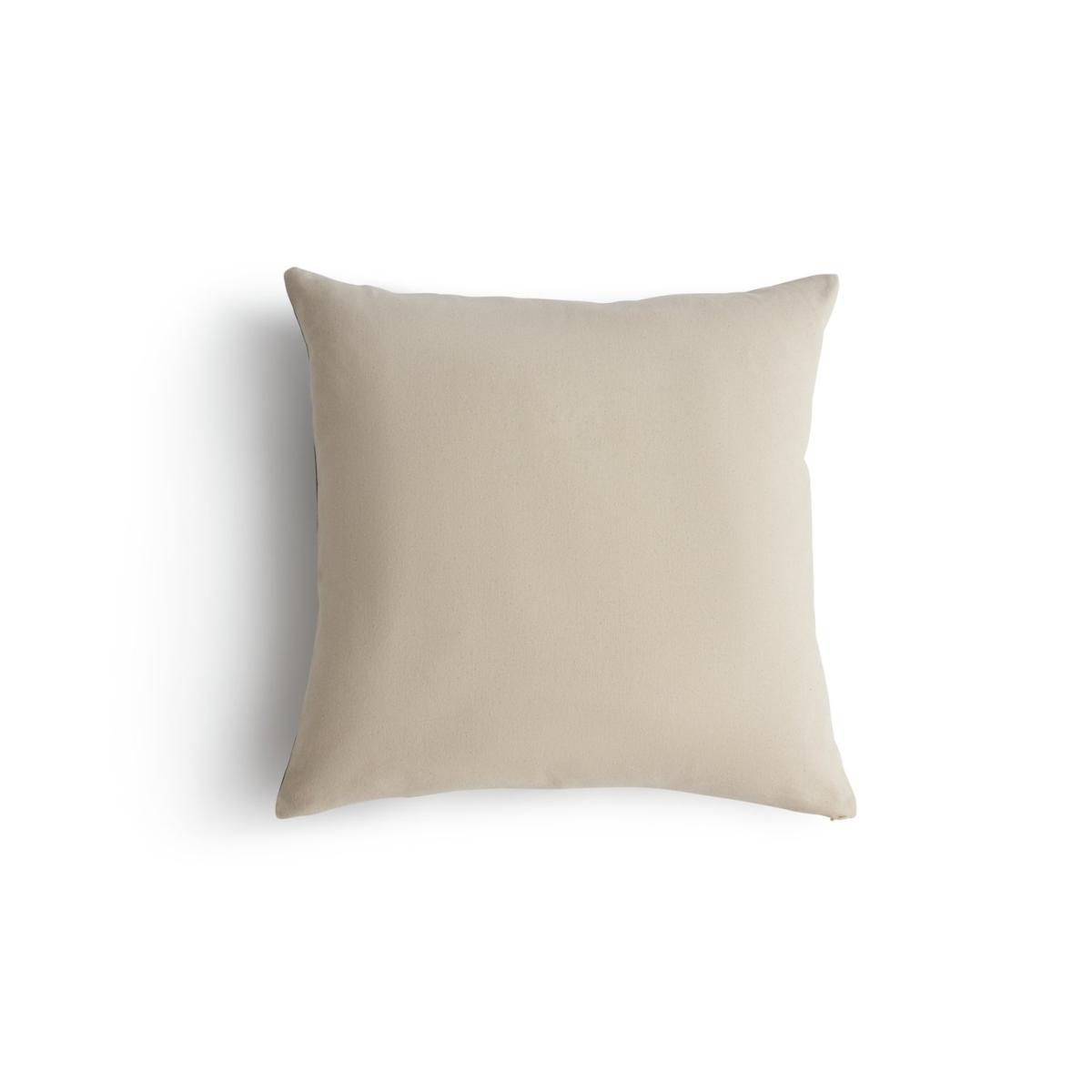 Habitat Leaf Print Cushion - Green - 43x43cm – image 4