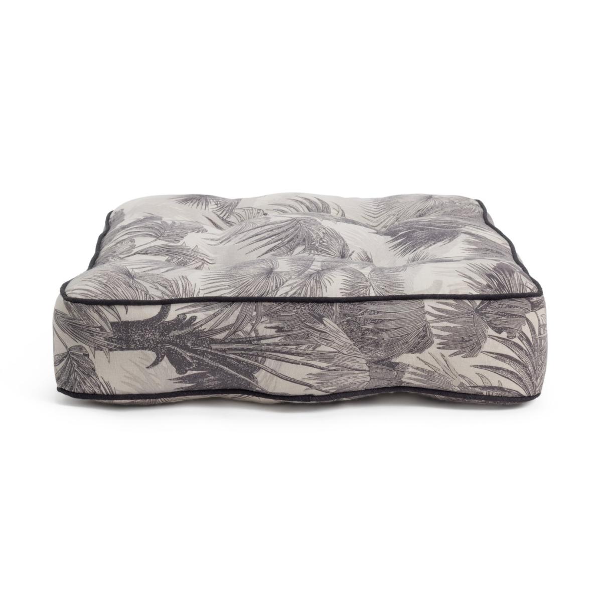 Habitat Palm Print Grey Floor Cushion – image 4