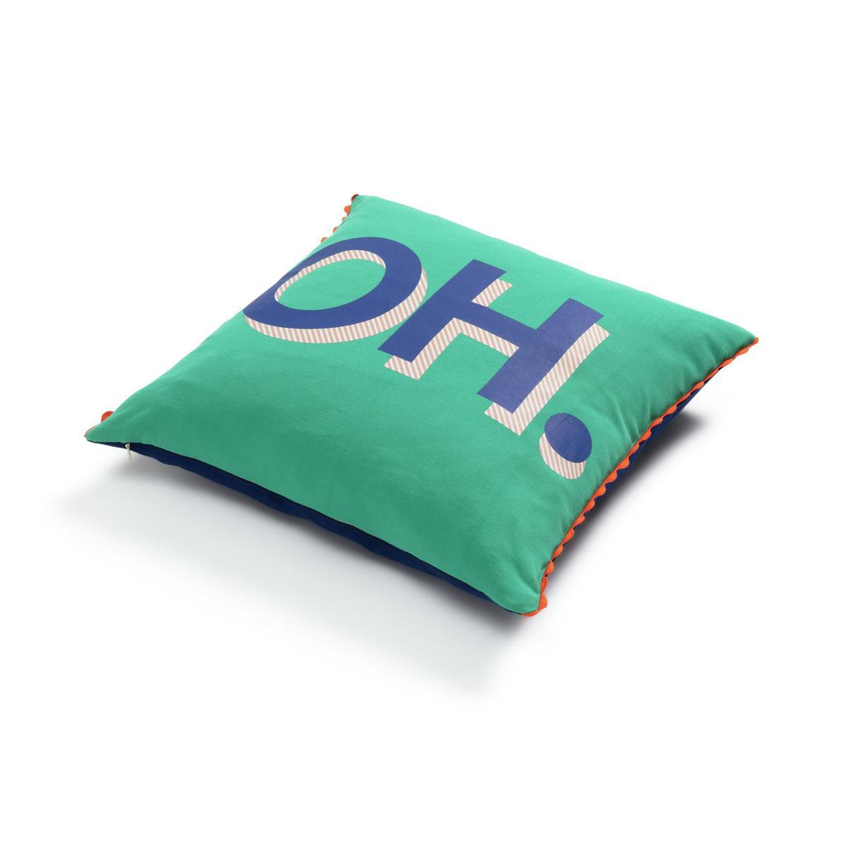 Habitat Studio OH Graphic Patterned Cushion - Green – image 3