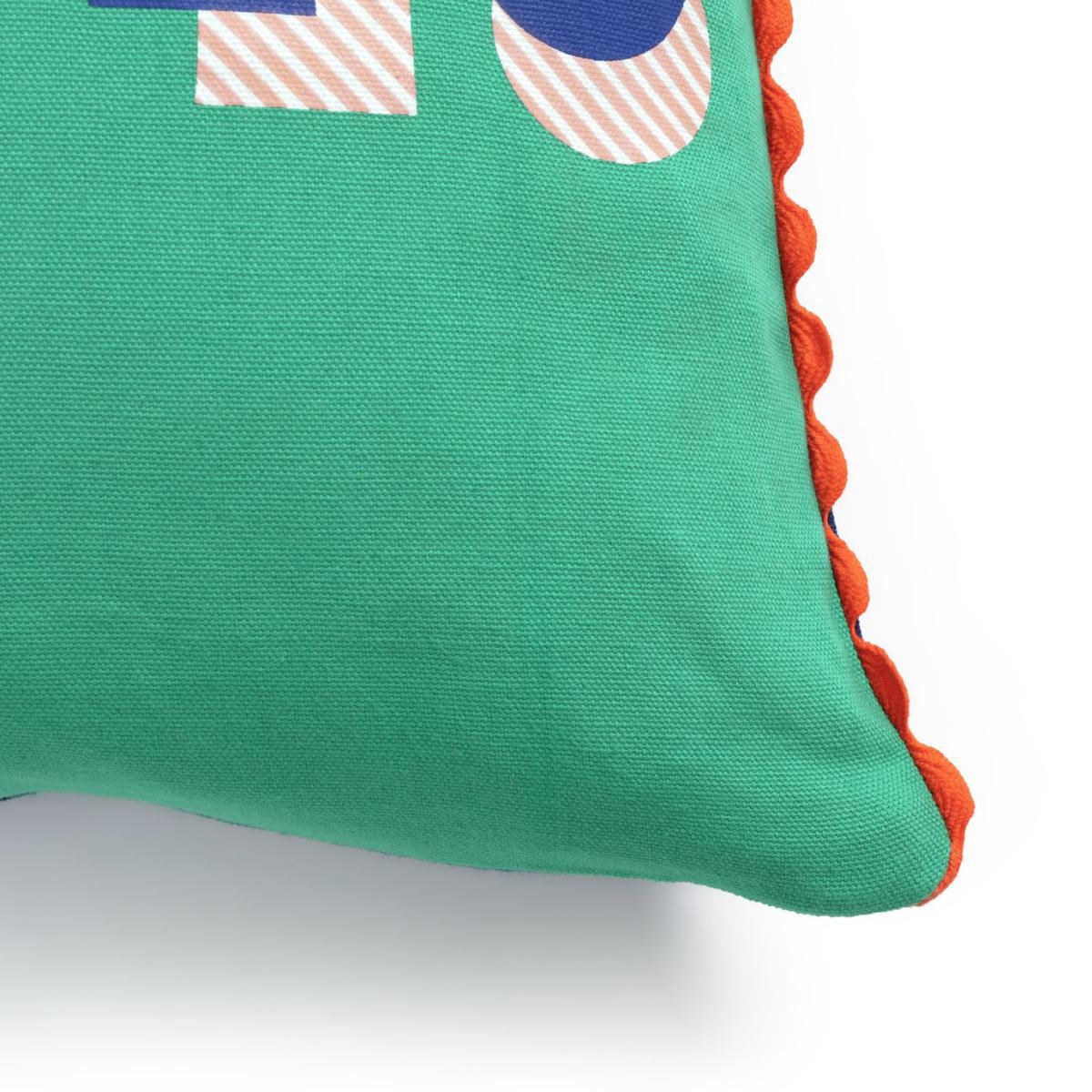 Habitat Studio OH Graphic Patterned Cushion - Green – image 4