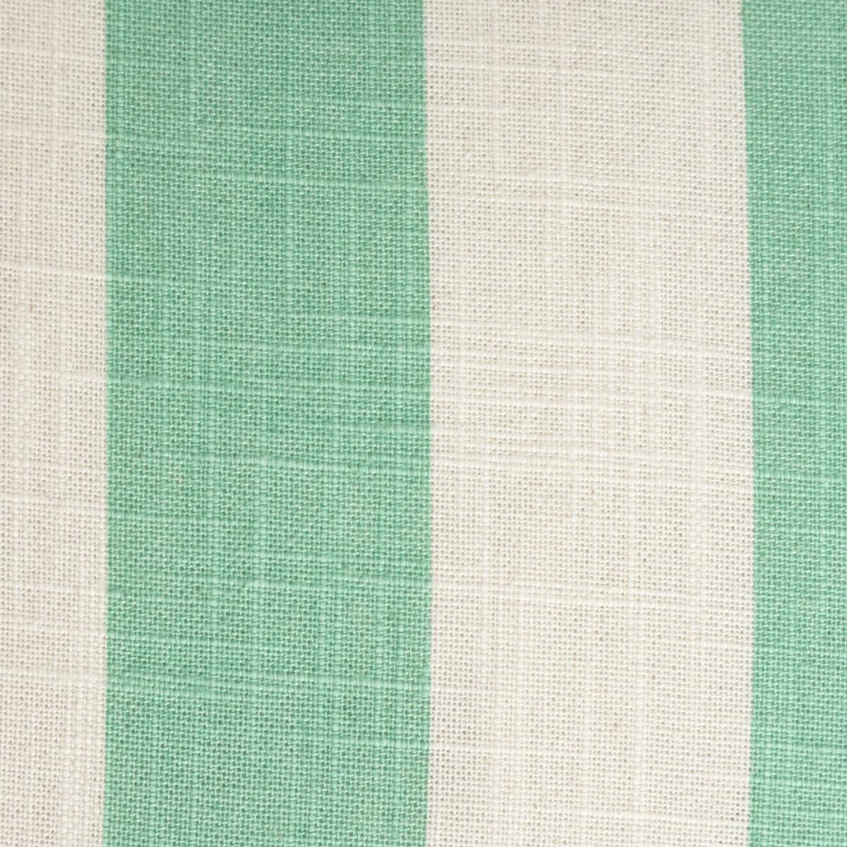 Habitat Stripe Printed Cushion - Green - 43x43cm – image 2