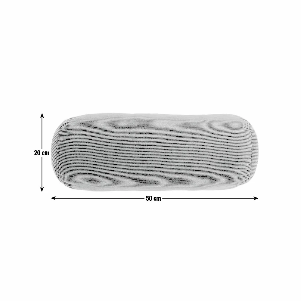 Habitat Cord Bolster Cushion Brown - 50x20cm – image 5