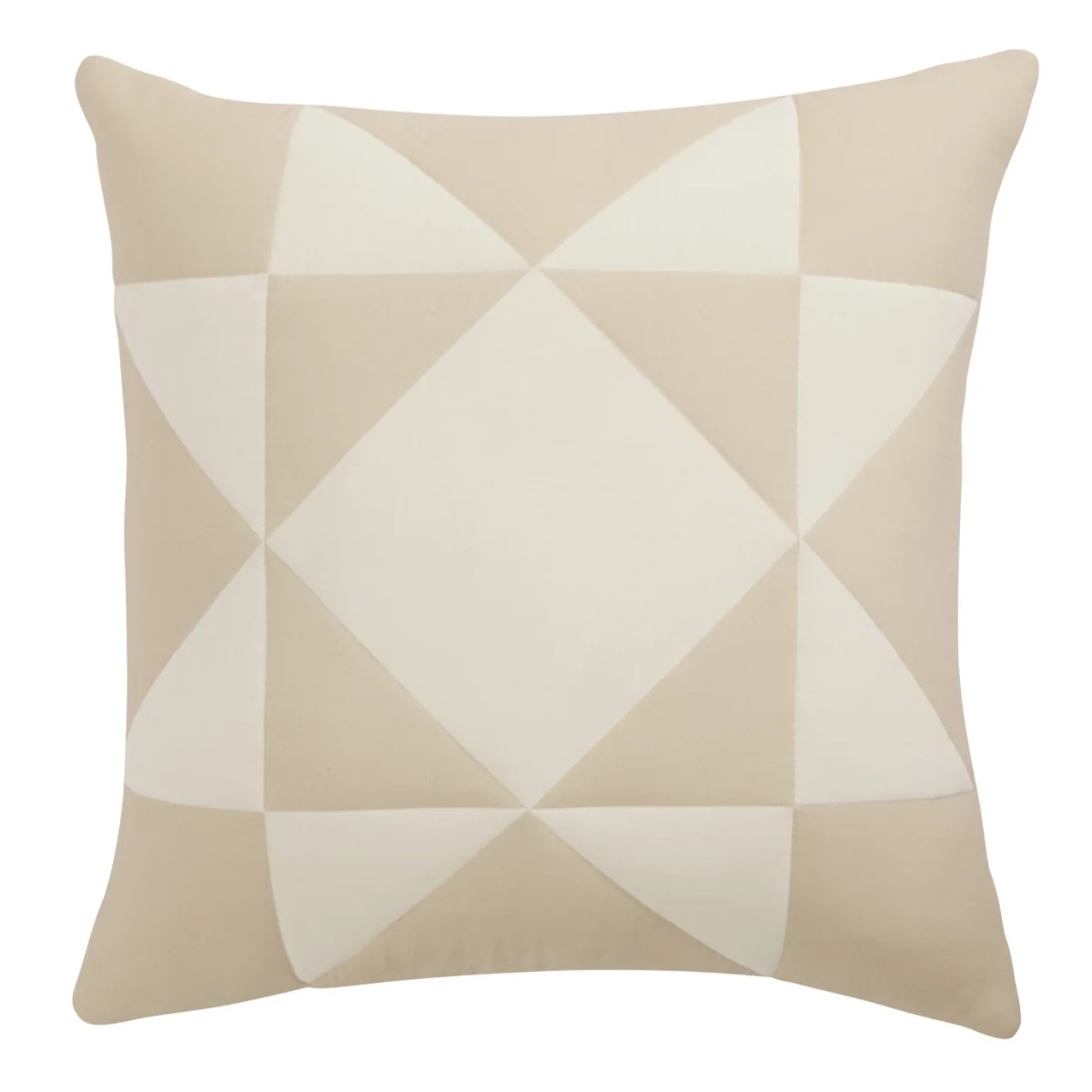 Habitat Quilted Motif Cushion Neutral - 50x50cm – image 2