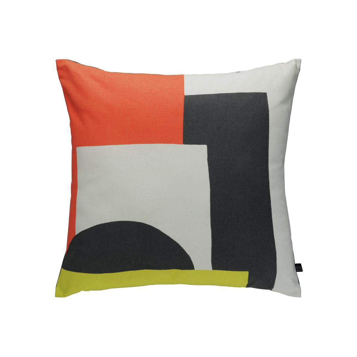 Habitat Abstract Miro Patterned Cushion - Multi - 45 x 45cm – image 1