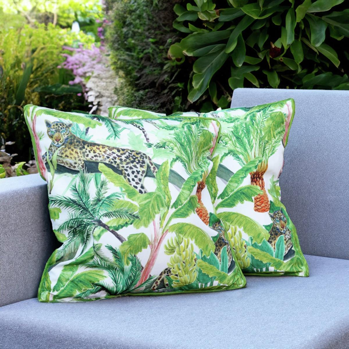 Streetwize Leopard Jungle Outdoor Cushions - Pack of 4 – image 4
