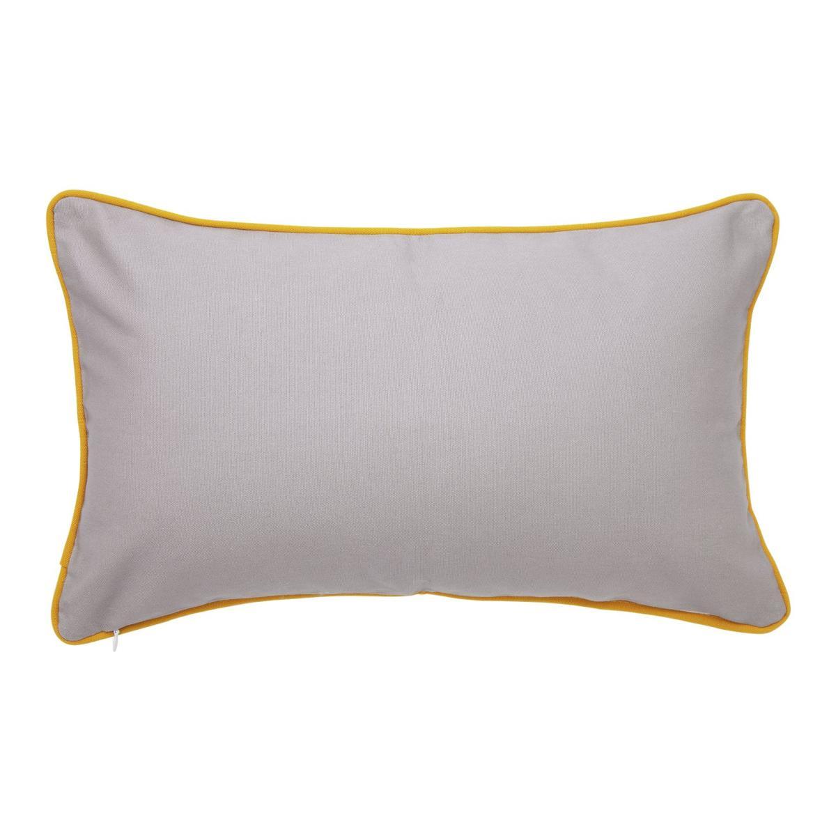 Habitat Loft Digital Alphabet Cushion - Grey - 30x50cm – image 2
