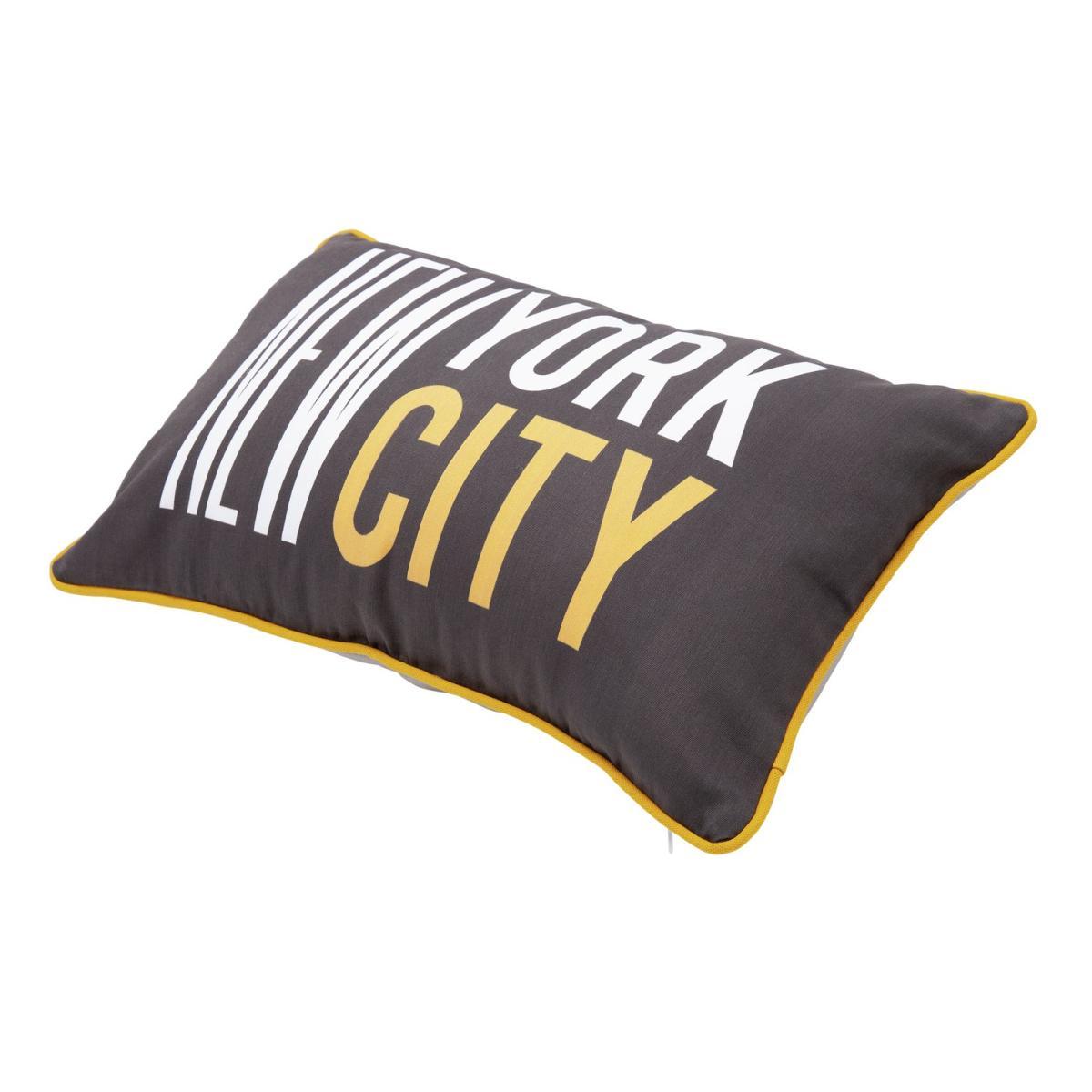 Habitat Loft Digital Alphabet Cushion - Grey - 30x50cm – image 3