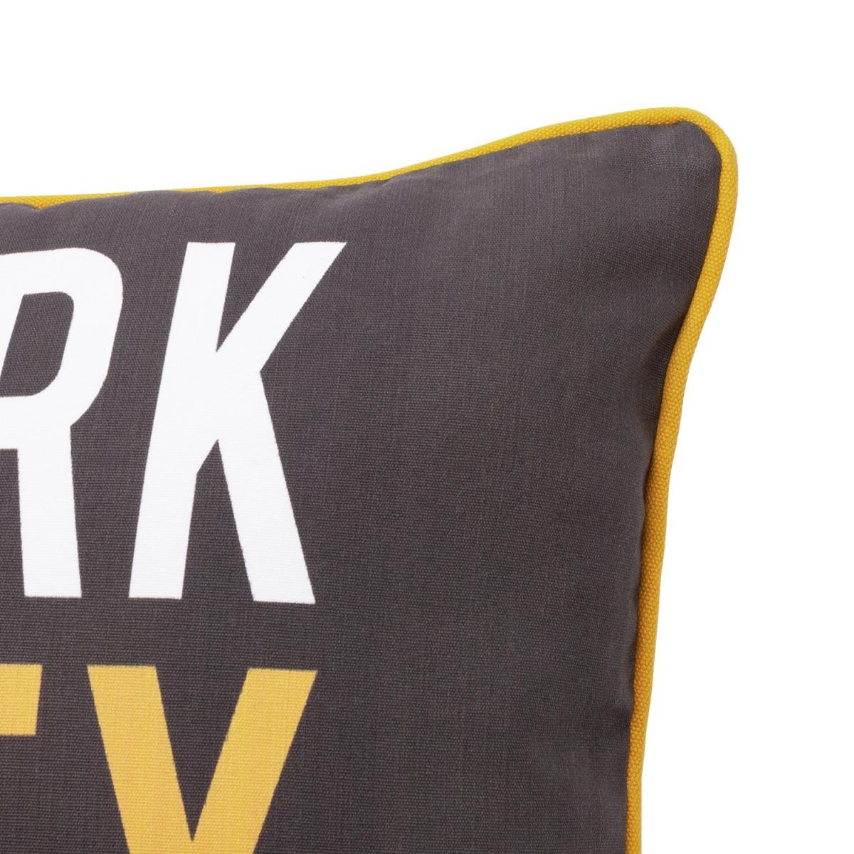 Habitat Loft Digital Alphabet Cushion - Grey - 30x50cm – image 5