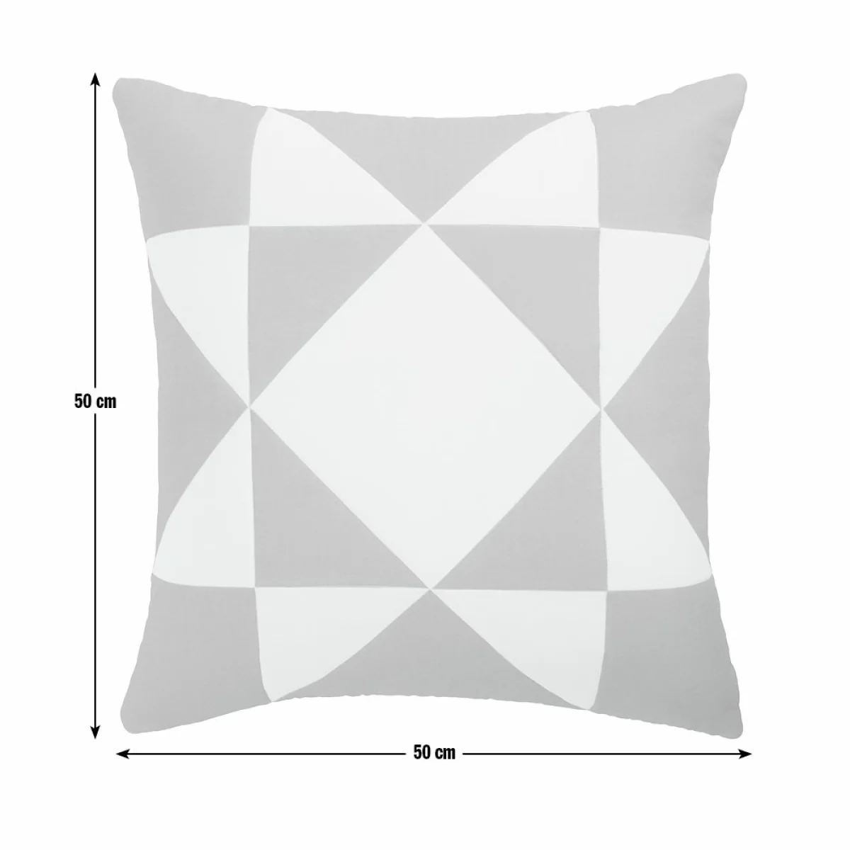 Habitat Quilted Motif Cushion Terracotta - 50x50cm – image 5