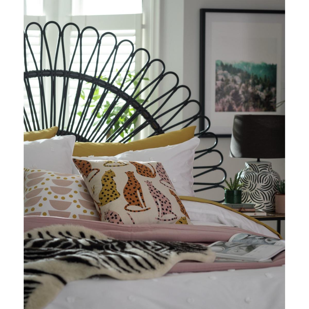 Habitat Global Cheetah Print Cushion - Multi - 43x43cm – image 3