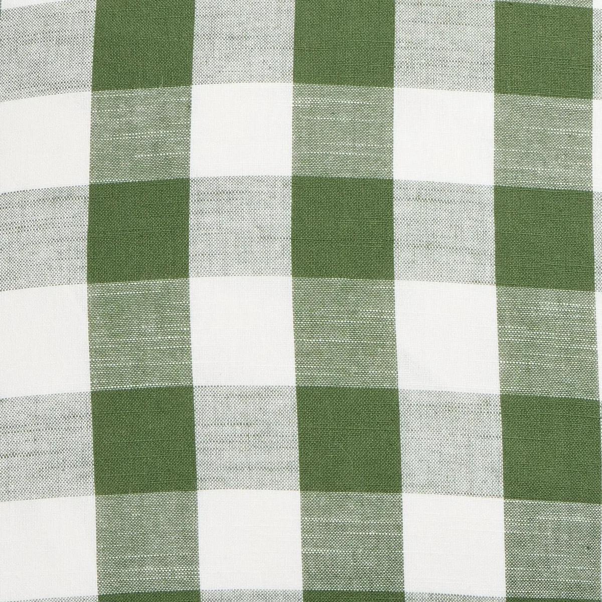 Habitat Gingham Cushion - Green - 43x43cm – image 2