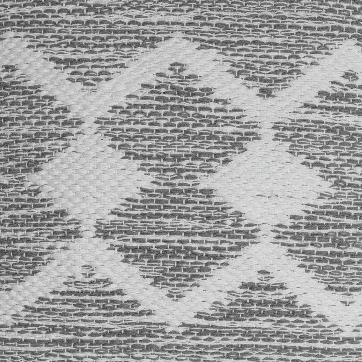 Habitat Sahara Geometric Cushion - Grey - 50x50cm – image 2
