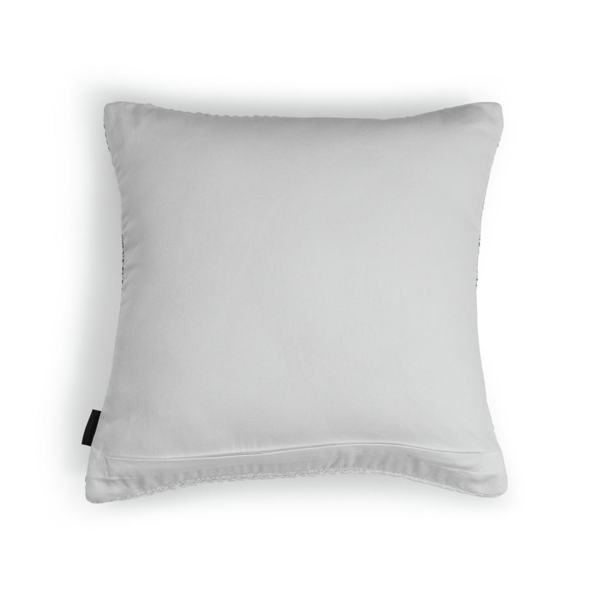 Habitat Sahara Geometric Cushion - Grey - 50x50cm – image 3