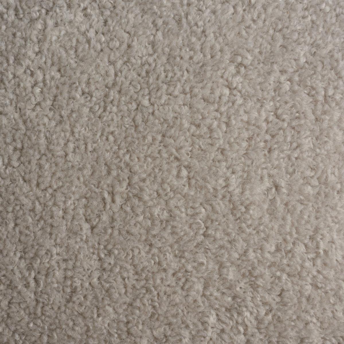 Habitat Faux Sheepskin Plain Cushion - Grey - 43x43cm – image 2
