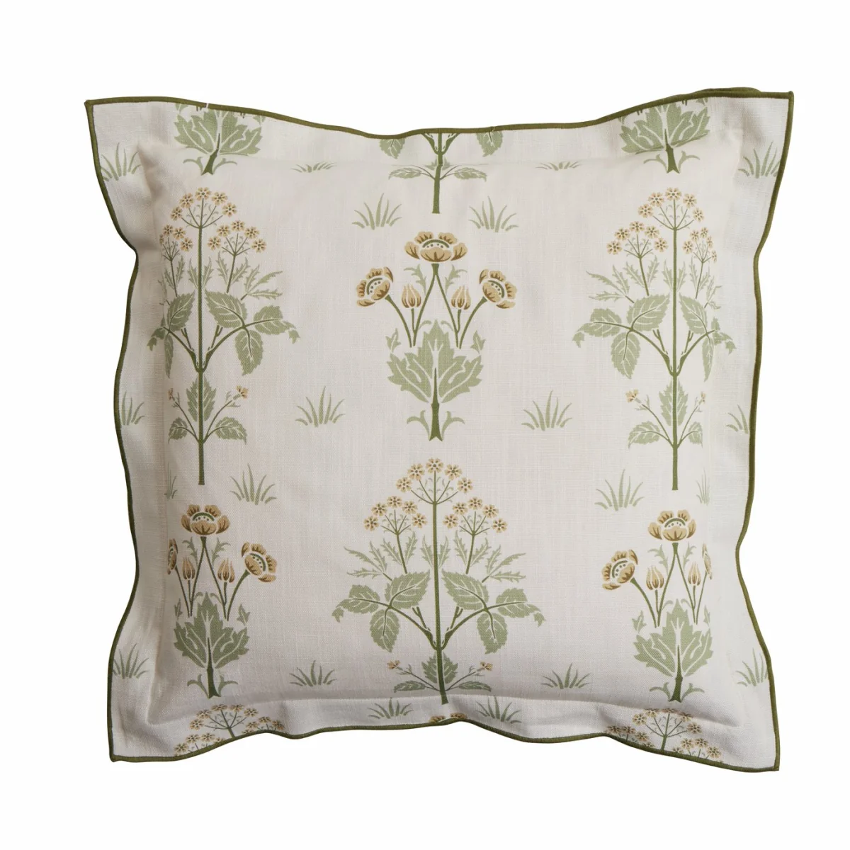 Habitat x Morris & Co. Sweet Meadow Cushion Cream - 50x50cm – image 2